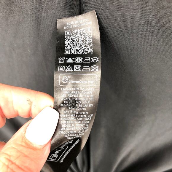 TOPSHOP Women's Jersey Draped Midi Dress Small 4-6 Black Sleeveless Cut Out NWT - Picture 14 of 14